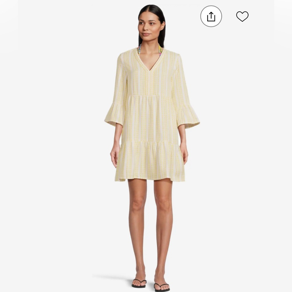 Tommy Bahama
Cotton Dobby Tiered Dress